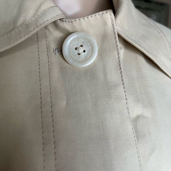 Coach Elegant beige Jacket - Picture 5 of 8